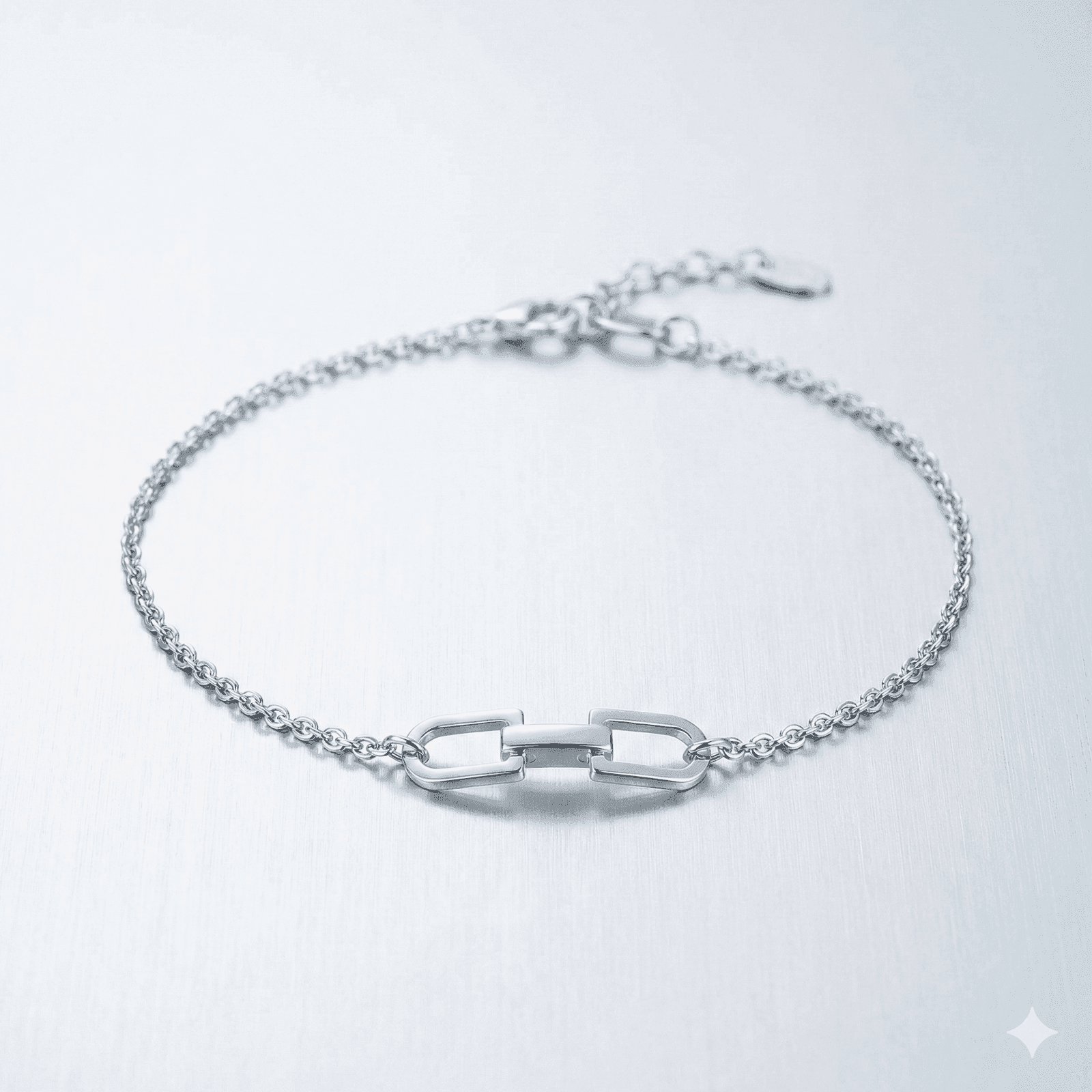 Rhodium Plated Alloy finish